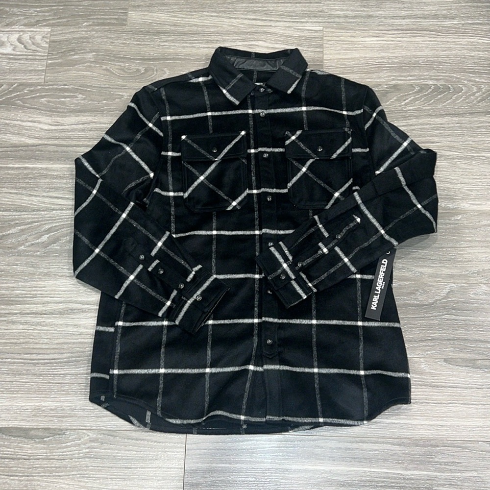 Karl Langerfeld shirt. Size L. NWT